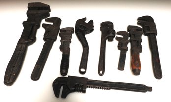 Antique Lot Of Wrench Tools Westcott Mossberg & More