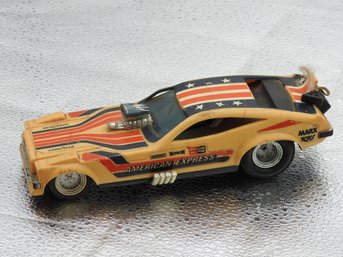 Working Vintage Marx Funny Car Pull Toy