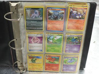 Binder Full Of Holographic Pokemon Cards