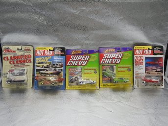 D29 Lot Of 5 Diecast Cars 57 Chevy Camaro & More