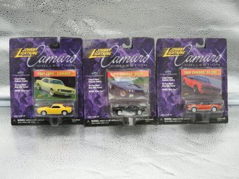 D31 Lot Of 3 Camaro Diecast Cars