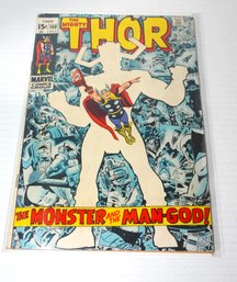 Marvel  # 169 The Mighty Thor Comic Book 15 Cents Bagged & Boarded