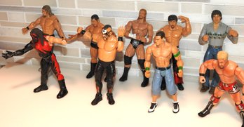 Big Lot Of WWE WWF Wrestling Action Figures