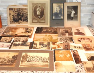 Huge Lot Of 1800s Photographs Military & More