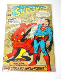 DC #220 Superman Comic Book 15 Cents Bagged & Boarded