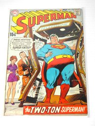DC #221 Superman Comic Book 15 Cents Bagged & Boarded