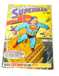 DC #226 Superman Comic Book 15 Cents Bagged & Boarded