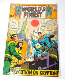 DC #19 Worlds Finest Superman & Batman Comic Book 15 Cents Bagged & Boarded