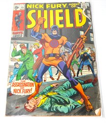 Marvel #15 Nick Fury Agent Of Shield Comic Book 15 Cents Bagged & Boarded