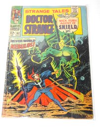 Marvel # 162 Dr. Strange Nick Fury Comic Book 12 Cents Bagged & Boarded