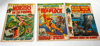 Marvel Vintage Comic Lot # 1 Warlock Black Rider & More