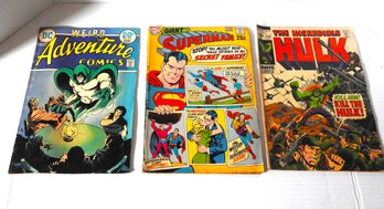 DC & Marvel Comic Book Lot Superman Hulk & More