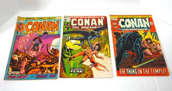 Lot Of Vintage Conan Comic Books