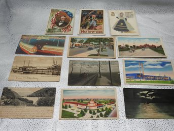 Old Post Card Lot From 1904 & Up Including Worlds Fair