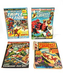 Lot Of Vintage Marvel Greatest Comic Books