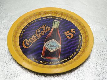 Coca Cola 5 Cent Serving Tray