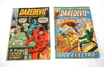 Lot Of 2 Marvel Daredevil Comic Books
