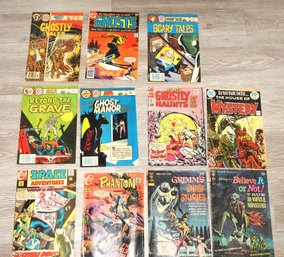 Lot Of Old Horror Comics Scary Tales The Phantom & More    JJ