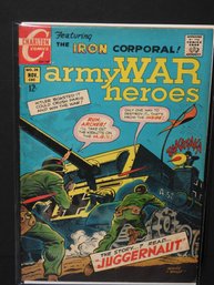 Old 12 Cent Iron Corporal  Army War Heroes Comic Book Bagged & Boarded