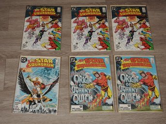 Lot Of Vintage Star Squadron Comic Books
