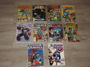 Large Lot #1 Of Captain America Marvel Comic Books    TT
