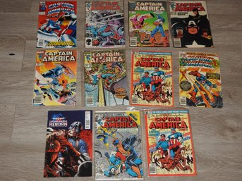 Large Lot #2 Of Captain America Comic Books    TT