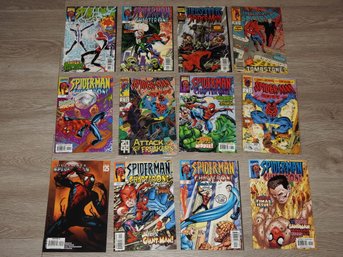 Large Lot Of Spiderman Comic Books # 2