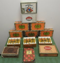 Lot 2 Of Old Cigar Boxes