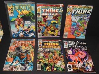Large Lot Of The Fantastic Four Comic Books