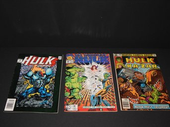 Lot Of The Incredible Hulk Comic Books