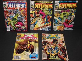 Lot Of The Defenders & X Factor Comic Books