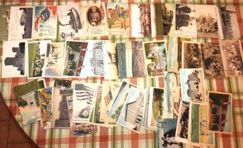 Old Lot Of Military Post Cards