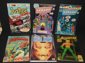 Lot Of Justice League Comic Books & More