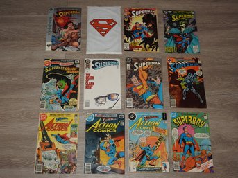 Big Lot Of Superman Comic Books     TT