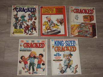 Lot Of Old CRACKED Magazines    TT