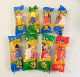 Vintage PEZ Candy Dispensers- NOS- Two Wonder Woman, Spiderman, Snoopy, Mickey Mouse, Bugs, Daffy And Tweety