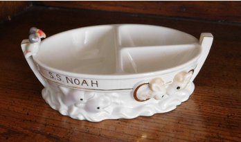 Lenox S.S. Noah 3 Part Divided Serving Dish - Noah's Ark