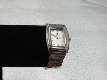 Vintage All Steel Swiss Army Wrist Watch