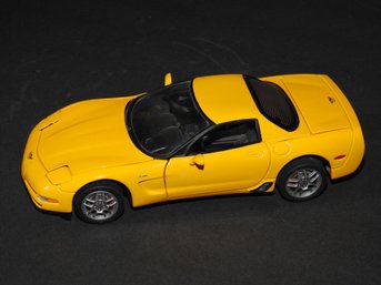 Franklin Mint Limited Edition 2003 Chevy Corvette Z06 1/24 Diecast Car