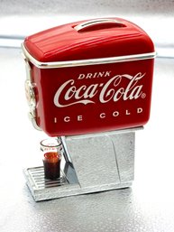 Nice Looking Coca Cola Soda Fountain Dispenser Bank