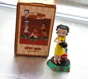 Betty Boop Coca Cola Bowling Figurine