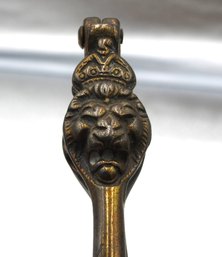 Old Lion Figural Metal Nutcracker
