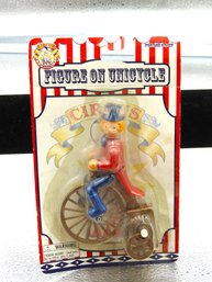 Sealed Vintage 6 Inch Circus Clown Windup Toy