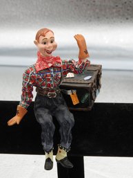 Vintage Shelf Sitting Howdy Doody Figurine Music Box WORKS