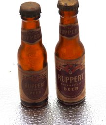 Old Ruppert Beer Glass Salt & Pepper Shakers