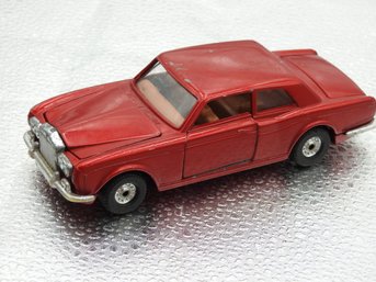 Vintage Corgi 1/43 Red Rolls Royce Diecast Car