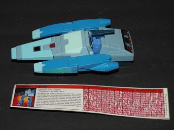 1980s Gen 1 Autobot Blurr Transformers Action Figure Toy