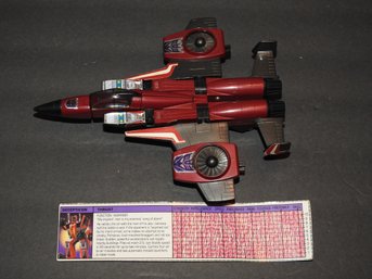 1980s Gen 1 Thrust Decepticon Transformers Action Figure Toy