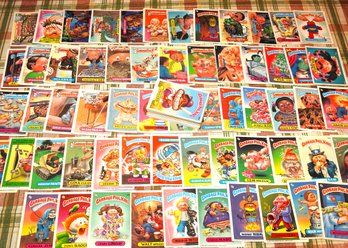 Large Lot Of 1980s Garbage Pail Kids Sticker Trading Cards