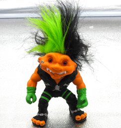 1992 Hasbro Punk Warrior Battle Troll Action Figure Toy